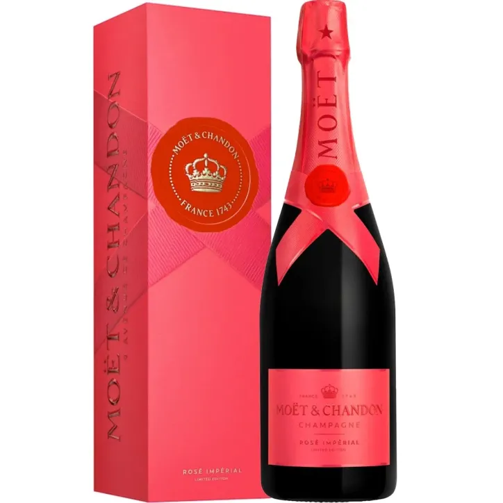 Moët & Chandon Imperial Rose Estuchado EOY Pink Limited Edition