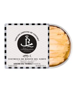 Ventresca De Bonito Costera En Aceite De Oliva Real Conservera Española 120gr.