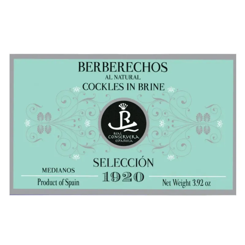 Selección 1920 Berberechos al Natural Medianos 120 gr.