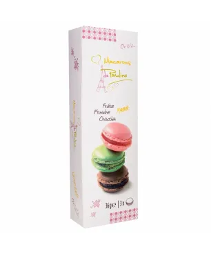 Macarons de Pauline Caja surtido 3x36gr.