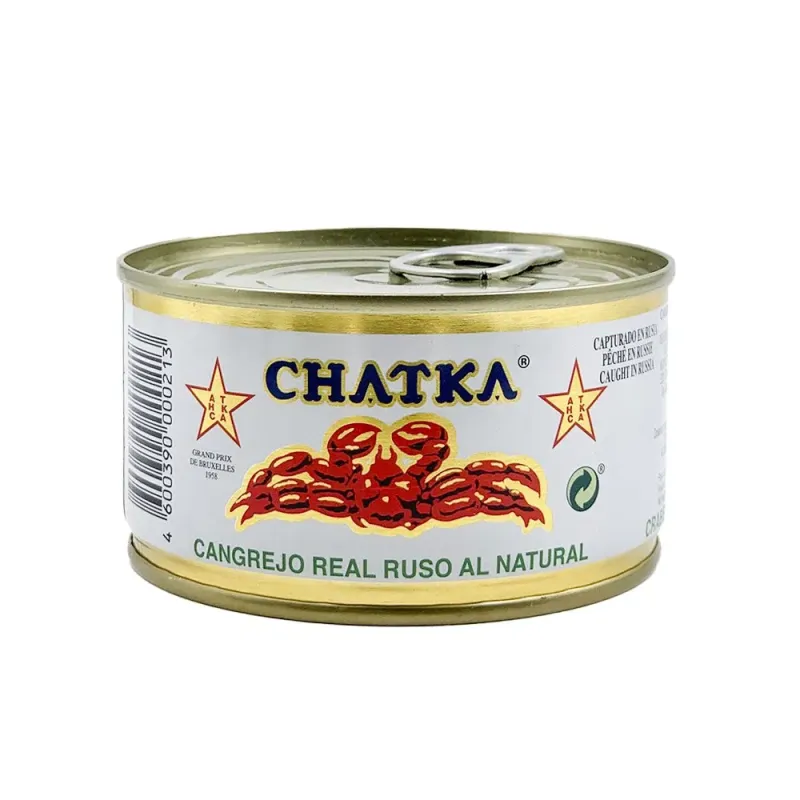 Chatka Cagrejo Al Natural 60% Patas 121gr