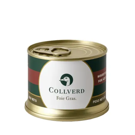 Mousse Canard Foie Lata Doble Apertura Collverd 130gr.