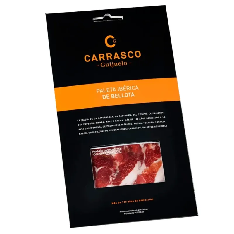 Paleta de Bellota Carrasco Loncheado 100gr