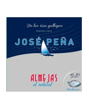 Almejas al Natural José Peña 16/20 110g