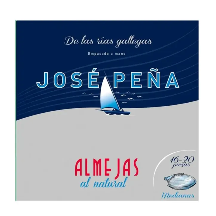Almejas al Natural José Peña 16/20 110g