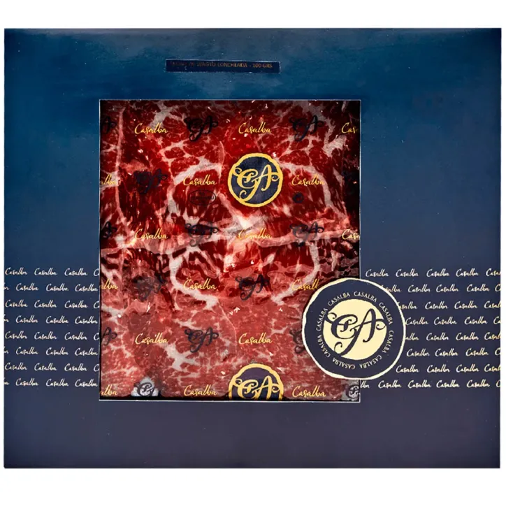 Cecina de Wagyu Japonesa Loncheada Casalba 100gr
