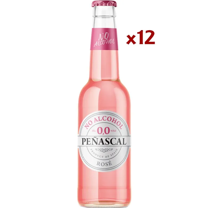 Peñascal Sunset Rosado 0.0 33Cl. Caja 12ud