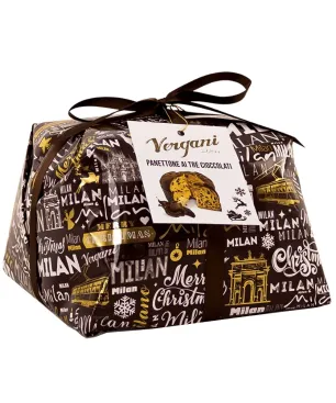 Panettone Tres Chocolates Vergani 750gr.