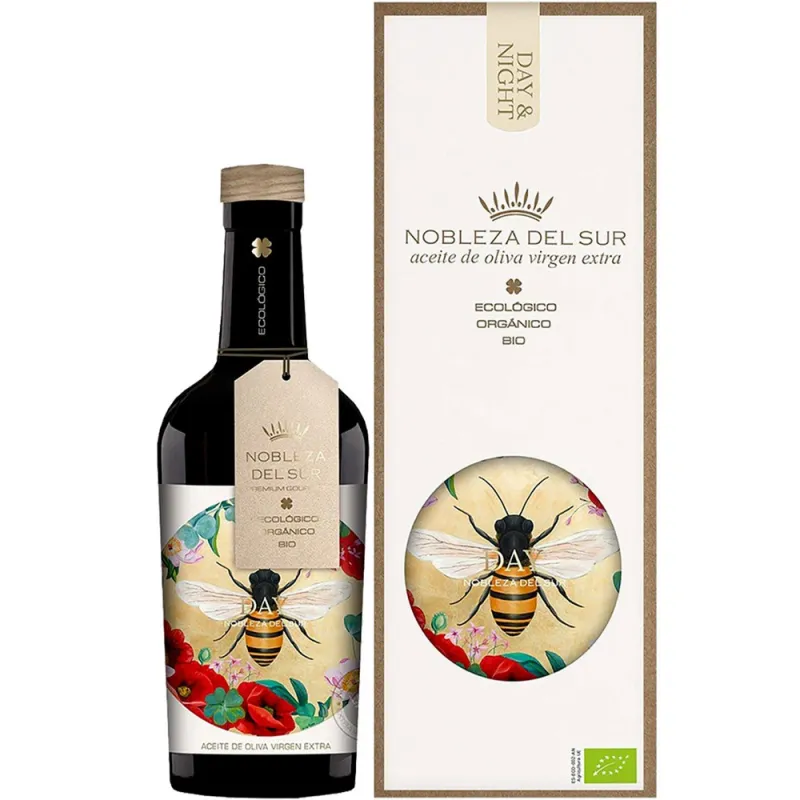 Aceite de Oliva Virgen Extra Ecologico DAY 500ml Estuchado Nobleza del Sur