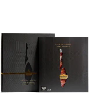Estuche Negro Juan Manuel Jamon de Bellota 3 blisters Loncheado