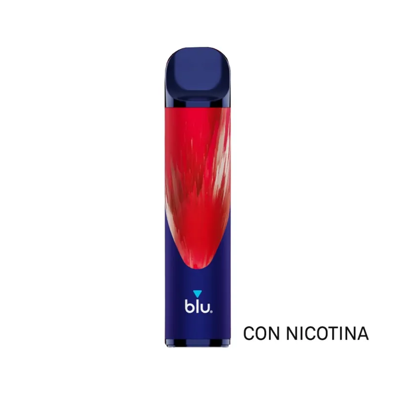 Blu Bar Vaper Desechable - Fresa Ice Con Nicotina 1000 Caladas