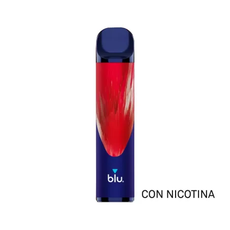 Blu Bar Vaper Desechable - Fresa Ice Con Nicotina 1000 Caladas