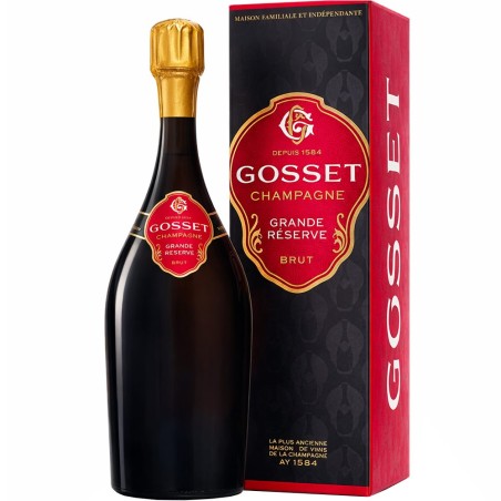 Gosset Grande Reserve Brut Estuchado Magnum 1,5L.