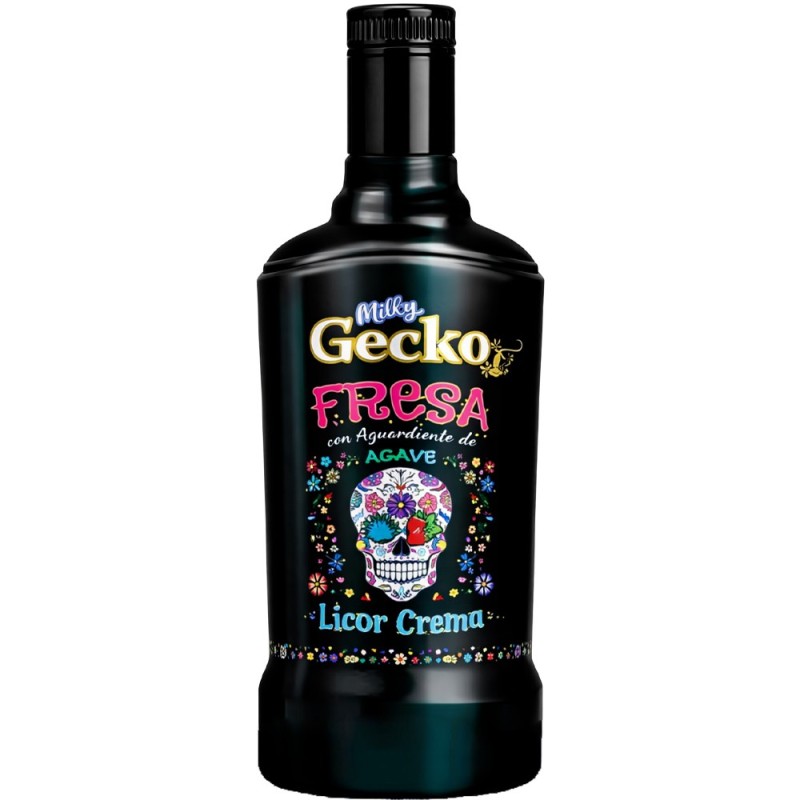Licor de tequila fresa Gecko 70cl.