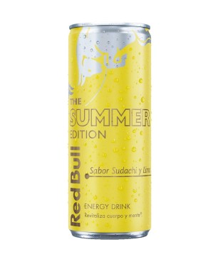 Red Bull Summer Edition Sudachi y Lima 25cl Caja-24