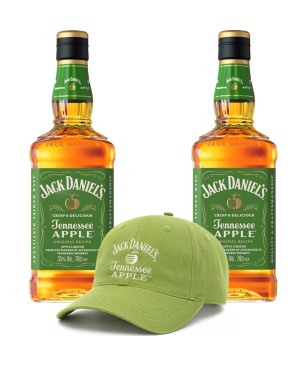 Pack 2 Jack Daniels Apple + Gorra de Regalo