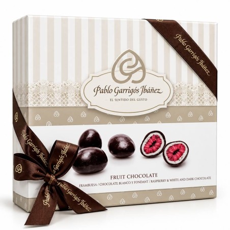 Fruit Chocolate Frambuesa y Chocolate Blanco Fondant Vintage 100gr.