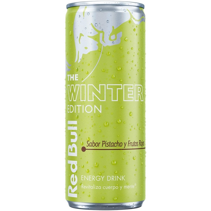 Red Bull Winter Edition Pistacho y Frutos Rojos 25cl Caja 24