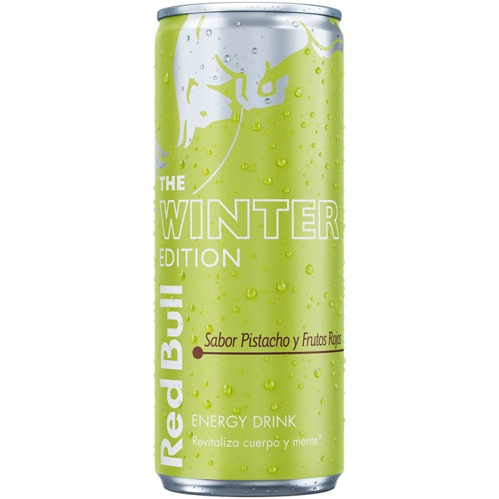 Red Bull Winter Edition Pistacho y Frutos Rojos 25cl Caja 24