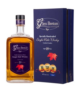 Glen Breton Whisky 19 Ańos  + Estuche