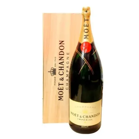 Moet & Chandon Brut Imperia Nabuchodonosor Caja madera